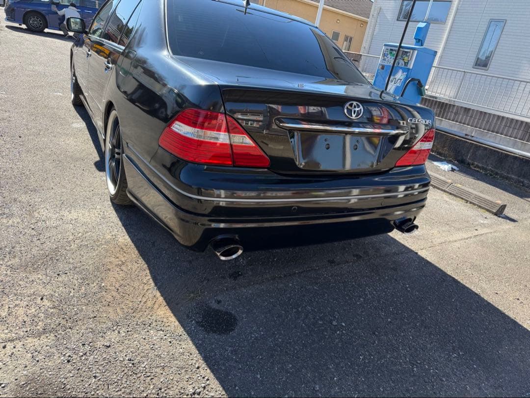 30セルシオ 社外マフラー　リアピース