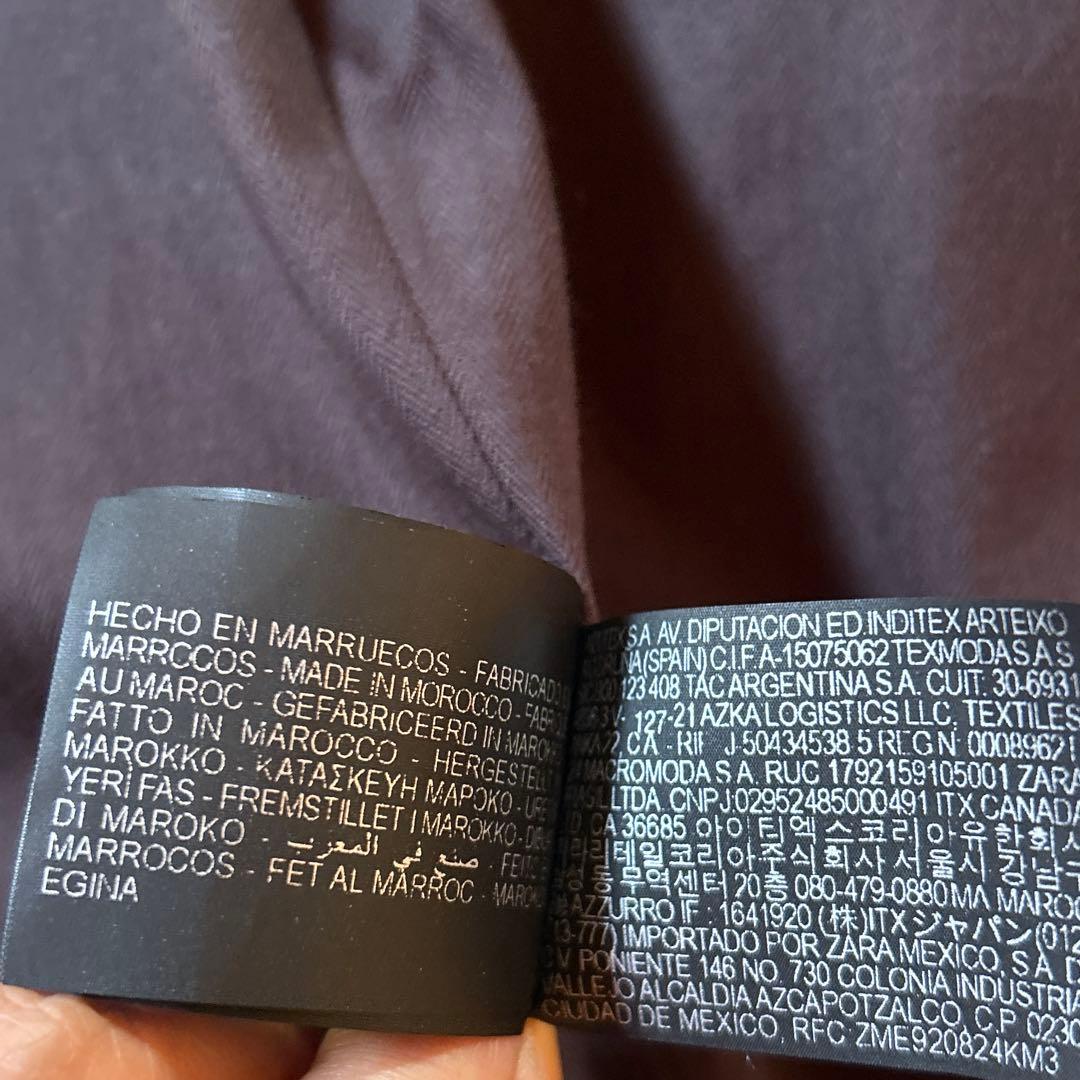 ZARA ハリー-ランバート　コラボ2024aw 赤　ユニセックス