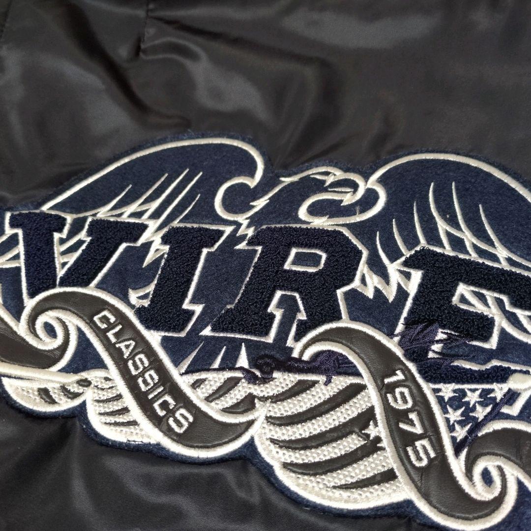 極美品✨AVIREX 35周年 MA-1 フライトジャケット ワッペン ロゴ