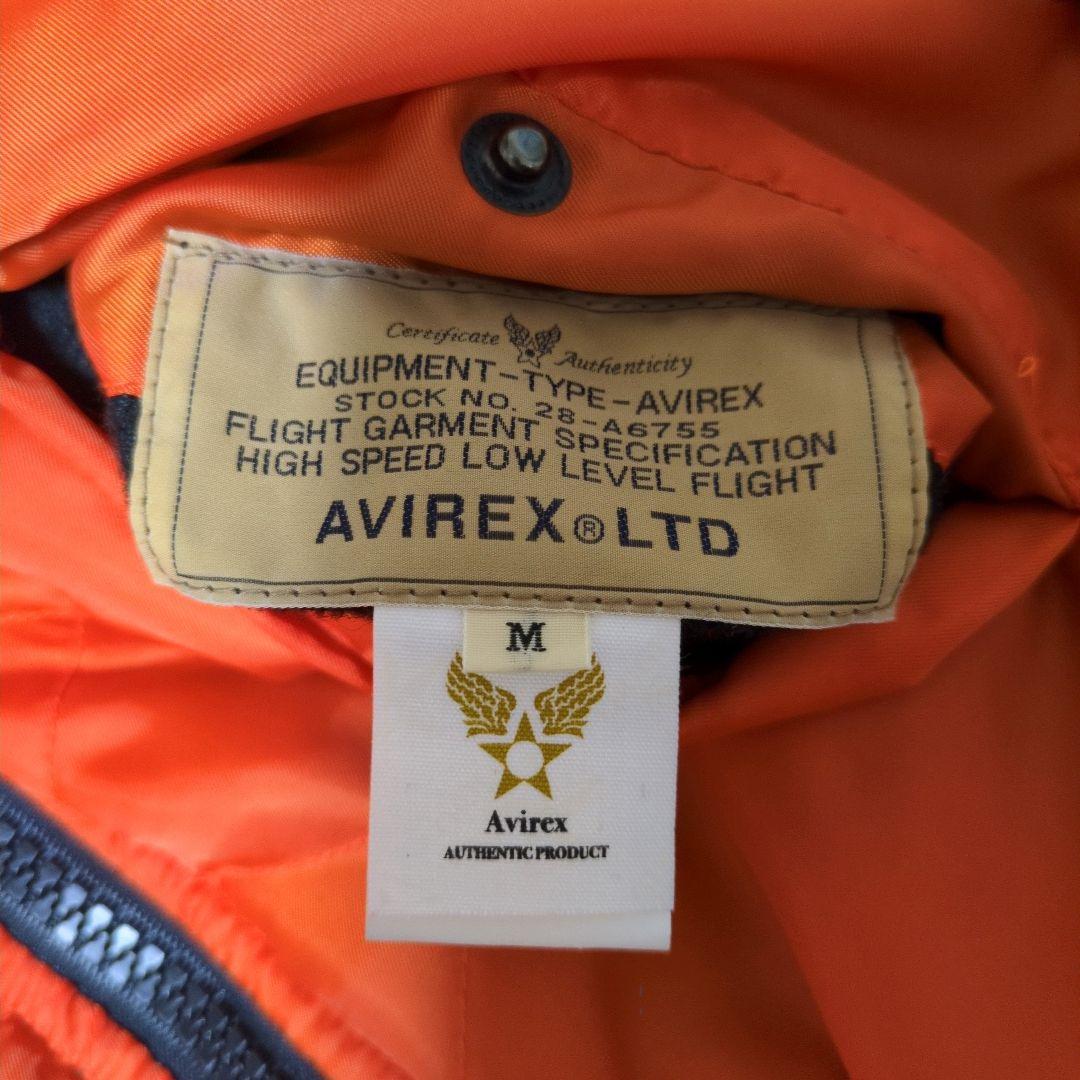 極美品✨AVIREX 35周年 MA-1 フライトジャケット ワッペン ロゴ
