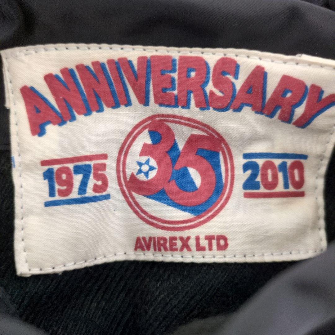 極美品✨AVIREX 35周年 MA-1 フライトジャケット ワッペン ロゴ
