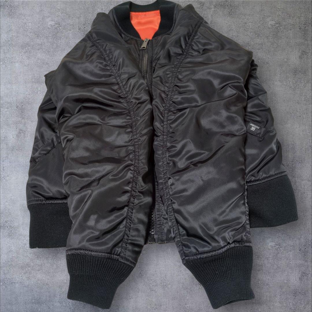 極美品✨AVIREX 35周年 MA-1 フライトジャケット ワッペン ロゴ