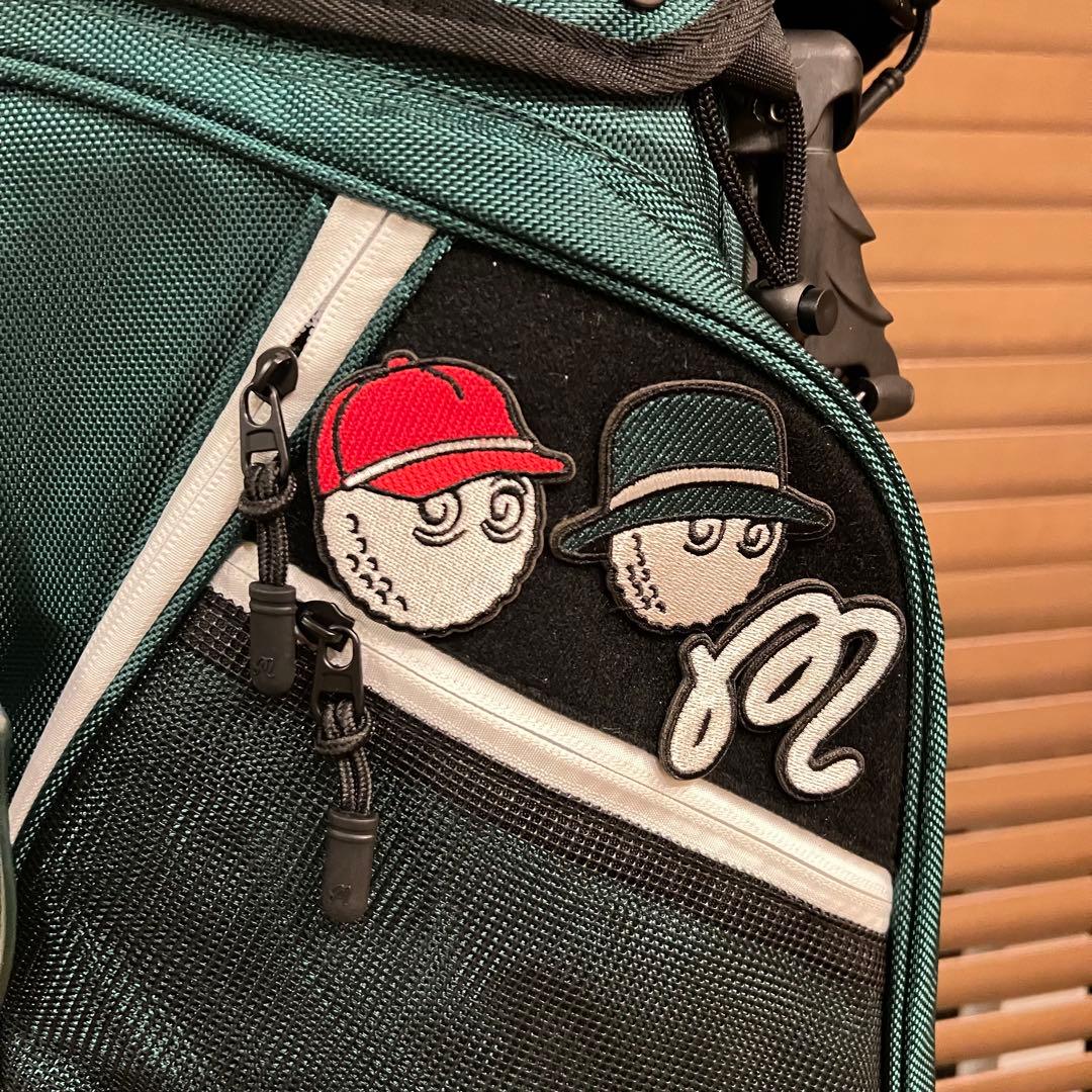 【即発送】25 MALBON マルボンゴルフ キャディバッグ ゴルフバッグ 緑