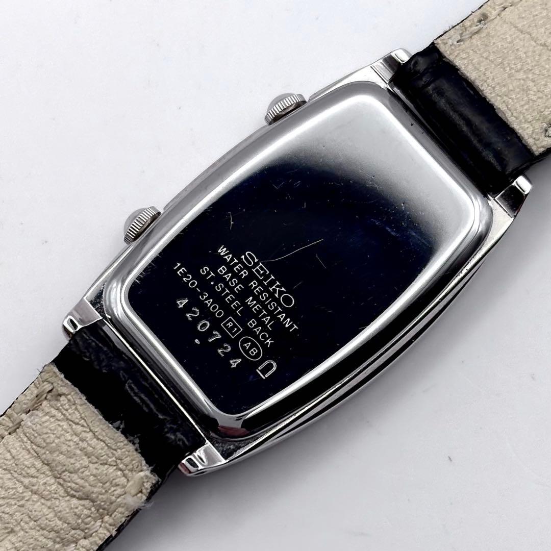 稼働品 新品電池 セイコー ノイエ デュアルタイム クォーツ レディース