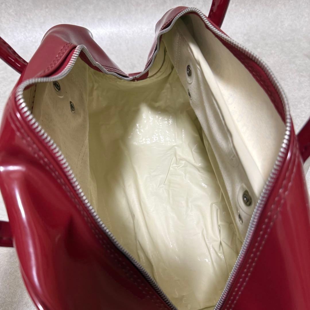 【adidas】超希少　アディダス　70s 80s エナメルボストンバッグy2k