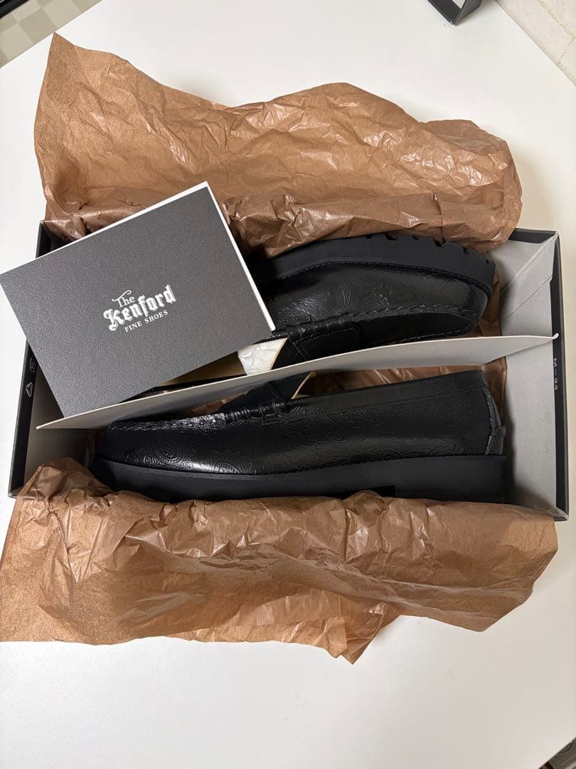 The Kenford Fineshoesローファーペイズリー27.5