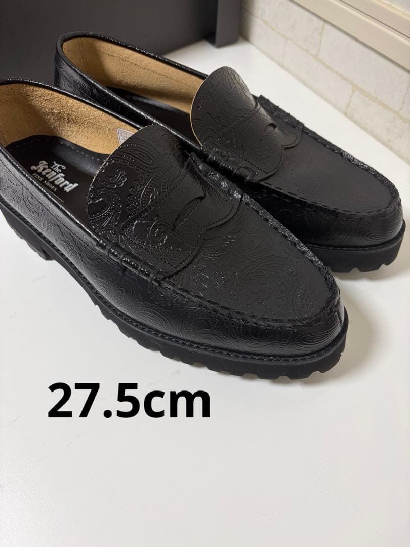 The Kenford Fineshoesローファーペイズリー27.5