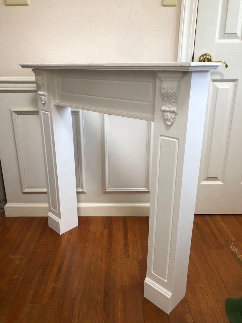 ミルク　★送料込★即購入OK♪組立式マントルピース♪