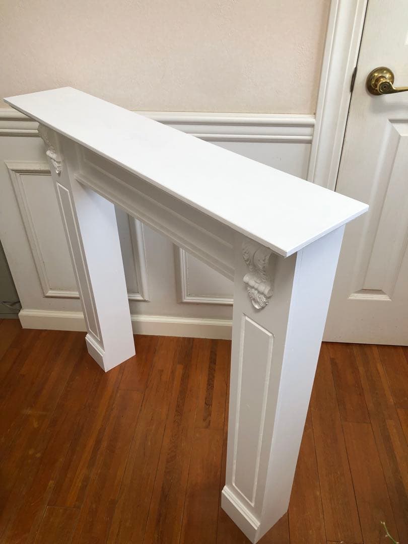 ミルク　★送料込★即購入OK♪組立式マントルピース♪