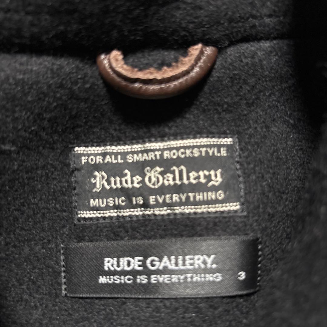 rude gallery 2014aw p-coat チバユウスケ　ブラック　3