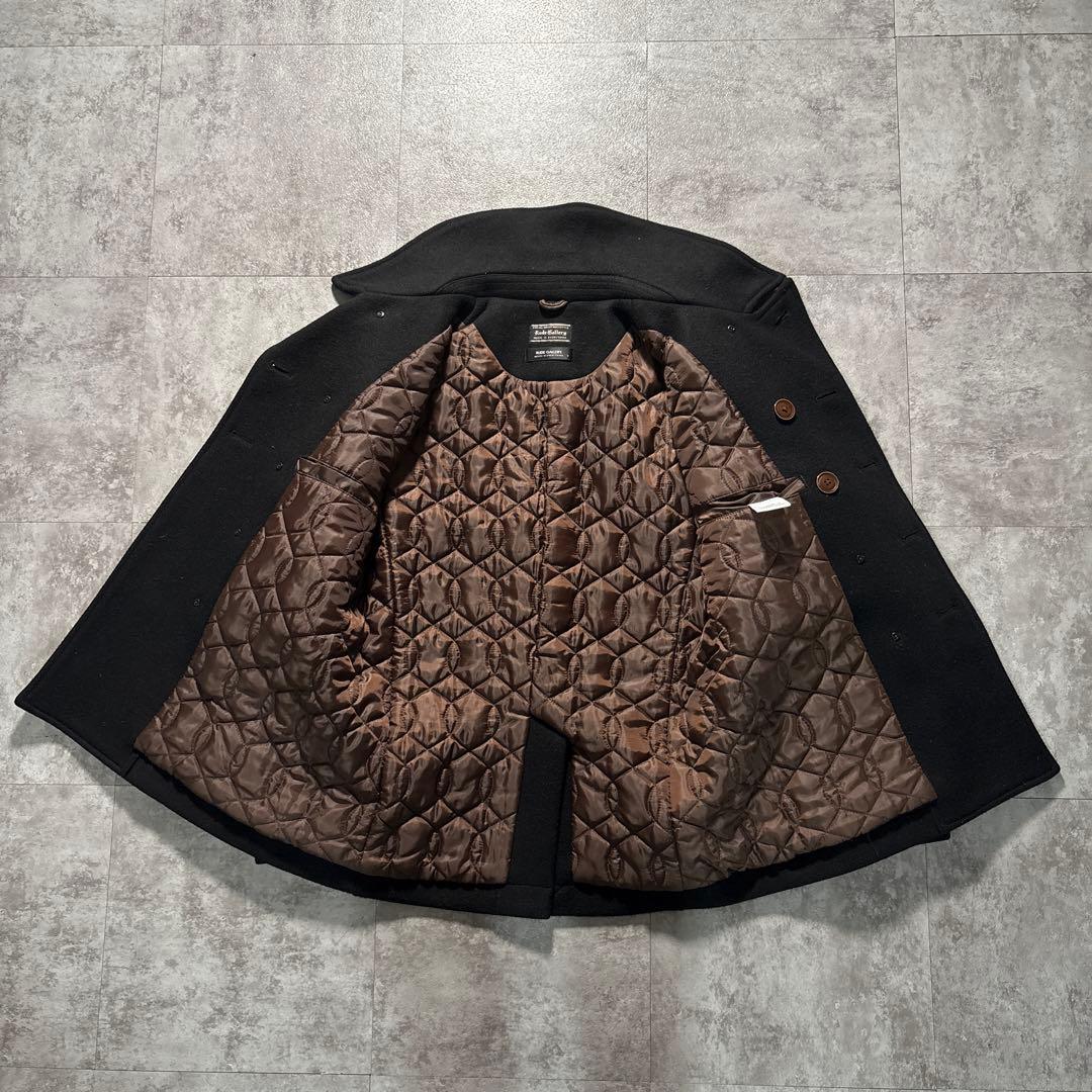 rude gallery 2014aw p-coat チバユウスケ　ブラック　3