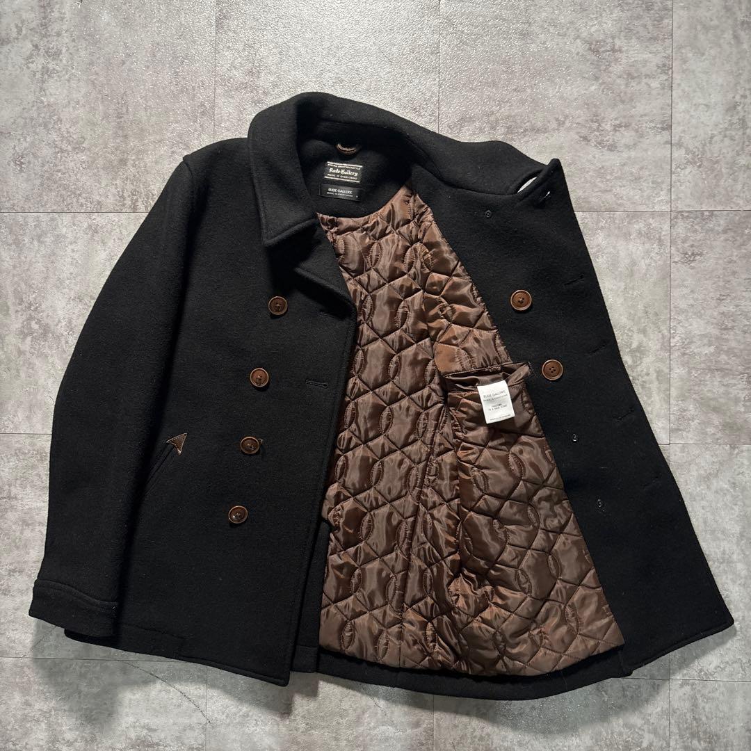 rude gallery 2014aw p-coat チバユウスケ　ブラック　3