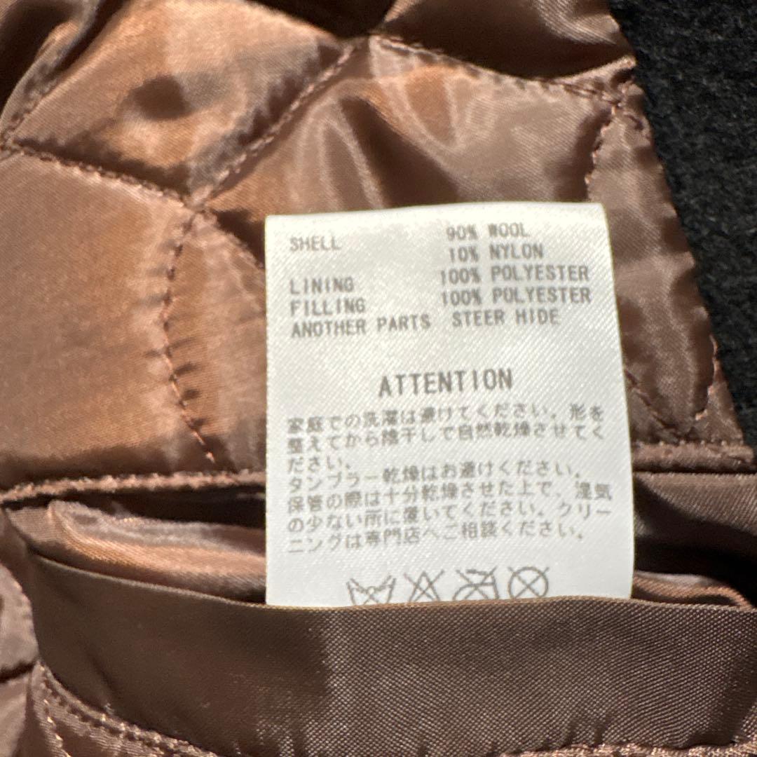 rude gallery 2014aw p-coat チバユウスケ　ブラック　3