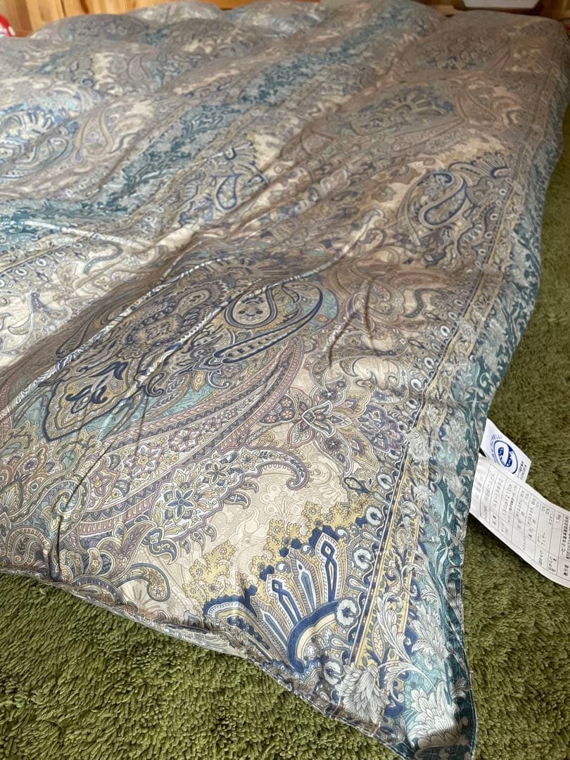 【エコダウン使用】寒冷地仕様　羽毛布団　シングル　150×210 ホテル仕様　Ｂ