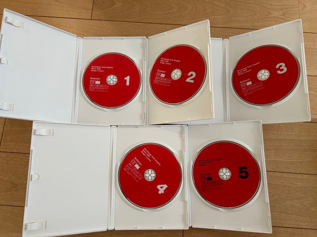 wwk ワールドワイドキッズ DVD30枚　parentsガイド6冊セット