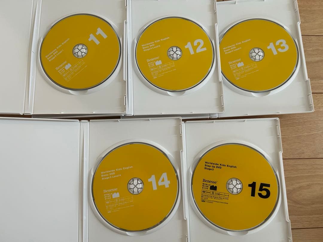 wwk ワールドワイドキッズ DVD30枚　parentsガイド6冊セット