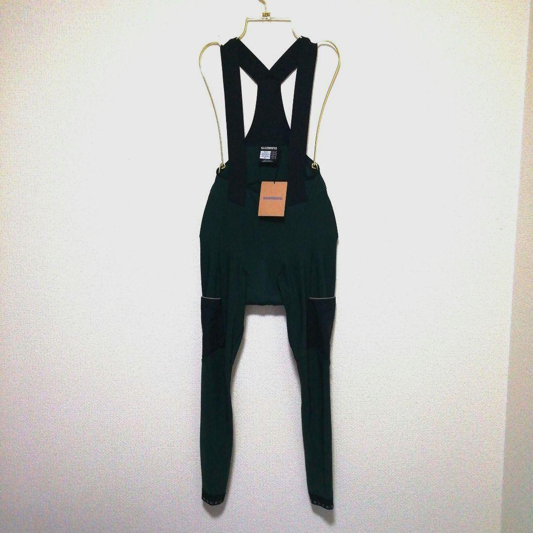 ウェア Shimano Evolve Bib Tights Bronze Green