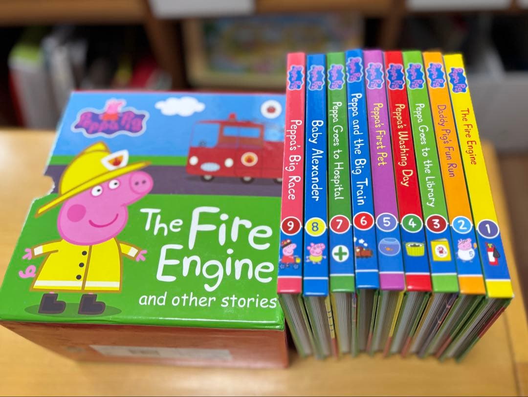 Peppa Pig The Fire Engine 9冊セット