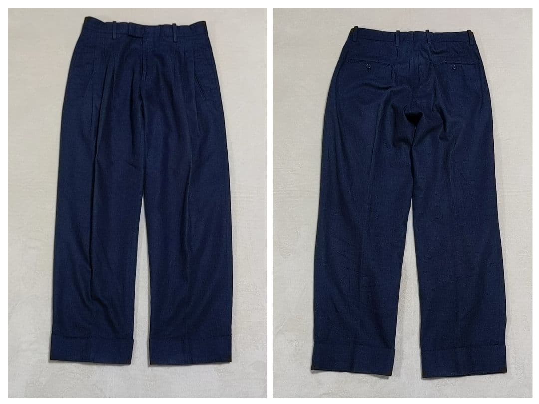 【美品】　現行タグ　ポールスミス　ダブルスーツ　麻シルク　オーバーシルエット