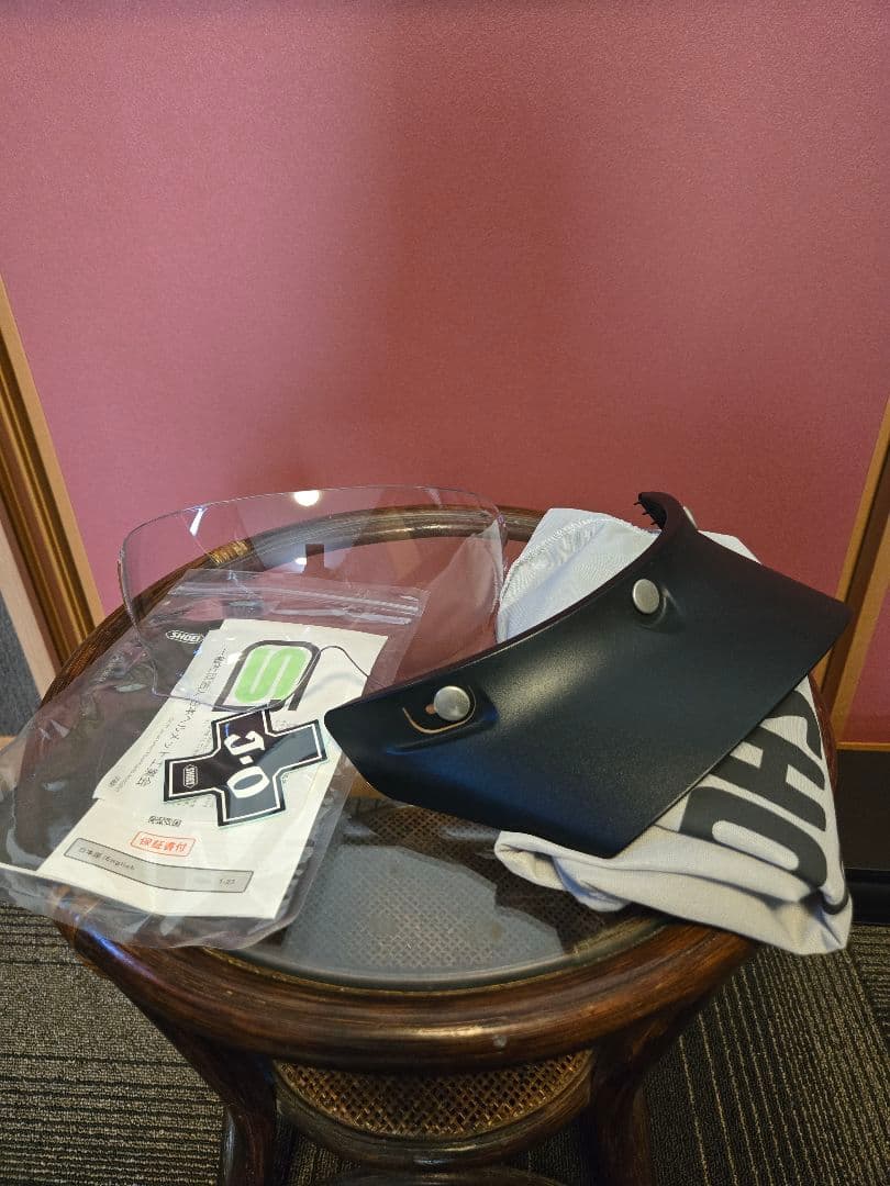 SHOEI ジェットヘルメットJO+ マットブラック スモークバイザー