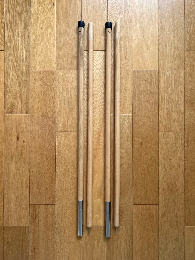 ウッドタープポール