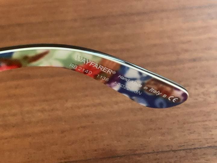 WAYFARER Ray Ban ◆RB2140 1136 50ロ22