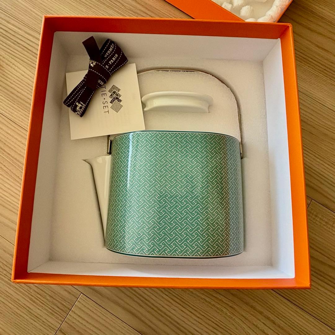 (専用)エルメス HERMES タイ・セット TIE SET ティーポット