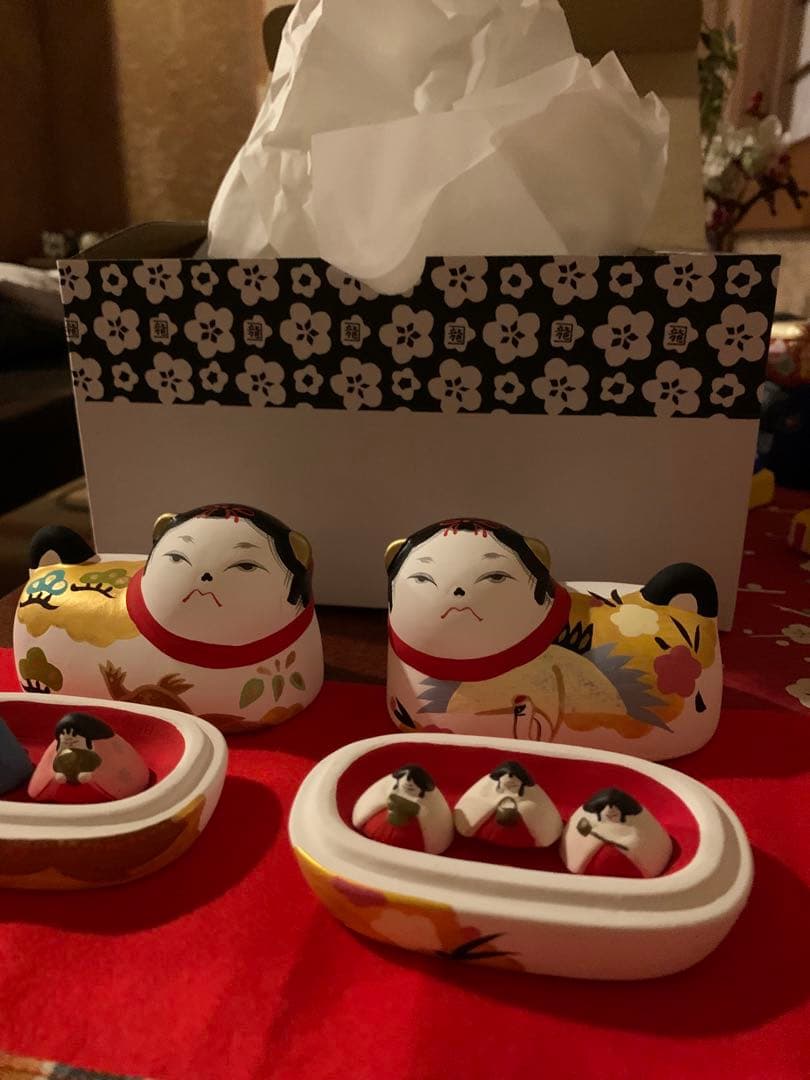 雛祭り 雛人形 犬筥 出産祝い 記念日 誕生日