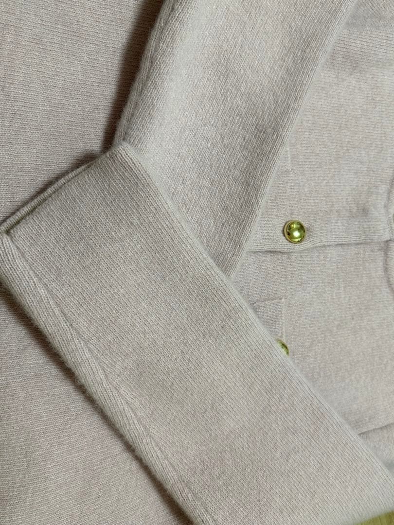 ラグナムーン CHNラクーンニットジャケット ピンク LAGUNAMOON