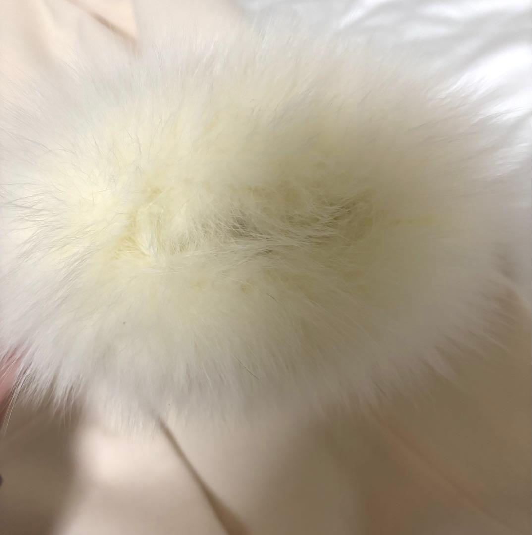 【タグ付き新品】LAISSE PASSEノーカラーコート　ホワイト　38サイズ