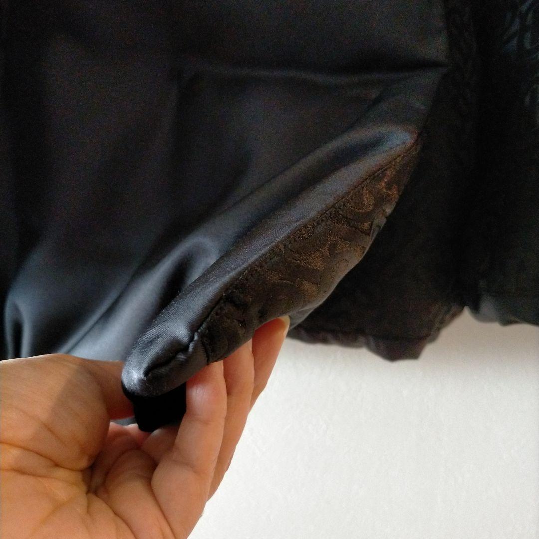 BURBERRY ブラック ポンチョ・ケープコート