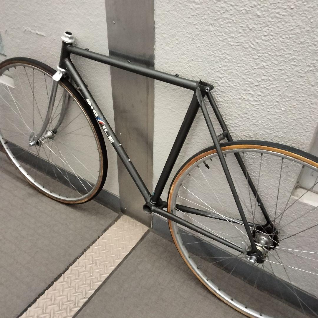 ■格安中古！引取限定■ ヴィンテージ　クロモリ　ロードフレーム　ホイールおまけ付