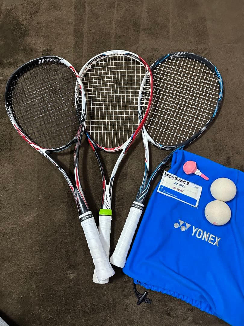 ミズノ　XYST T01、TX900、ヨネックスF-LAZER