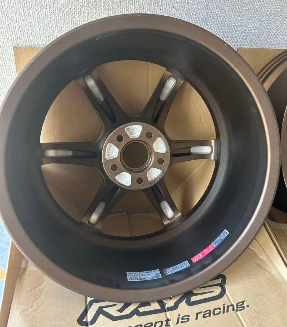 RAYS TE37 SAGA S-plus 9.5J-19インチ2本