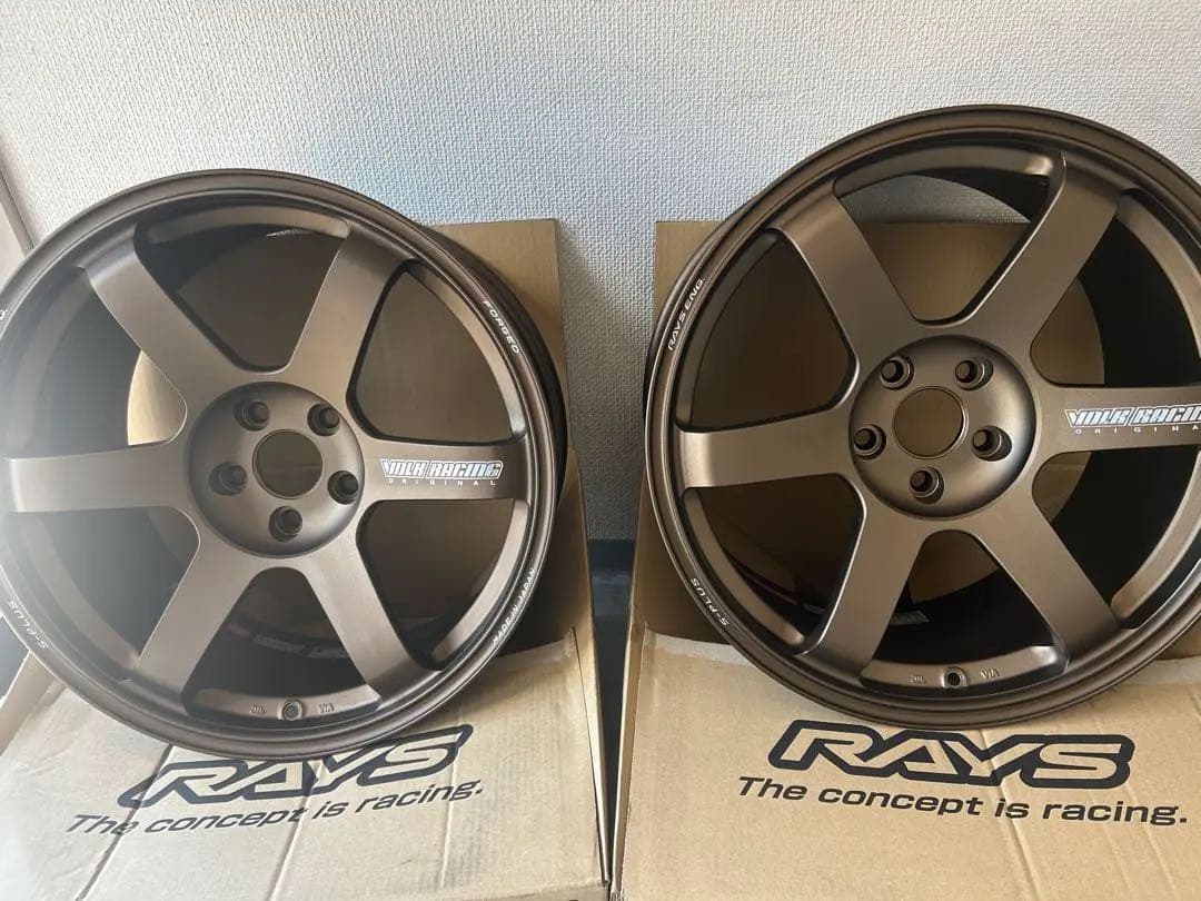 RAYS TE37 SAGA S-plus 9.5J-19インチ2本