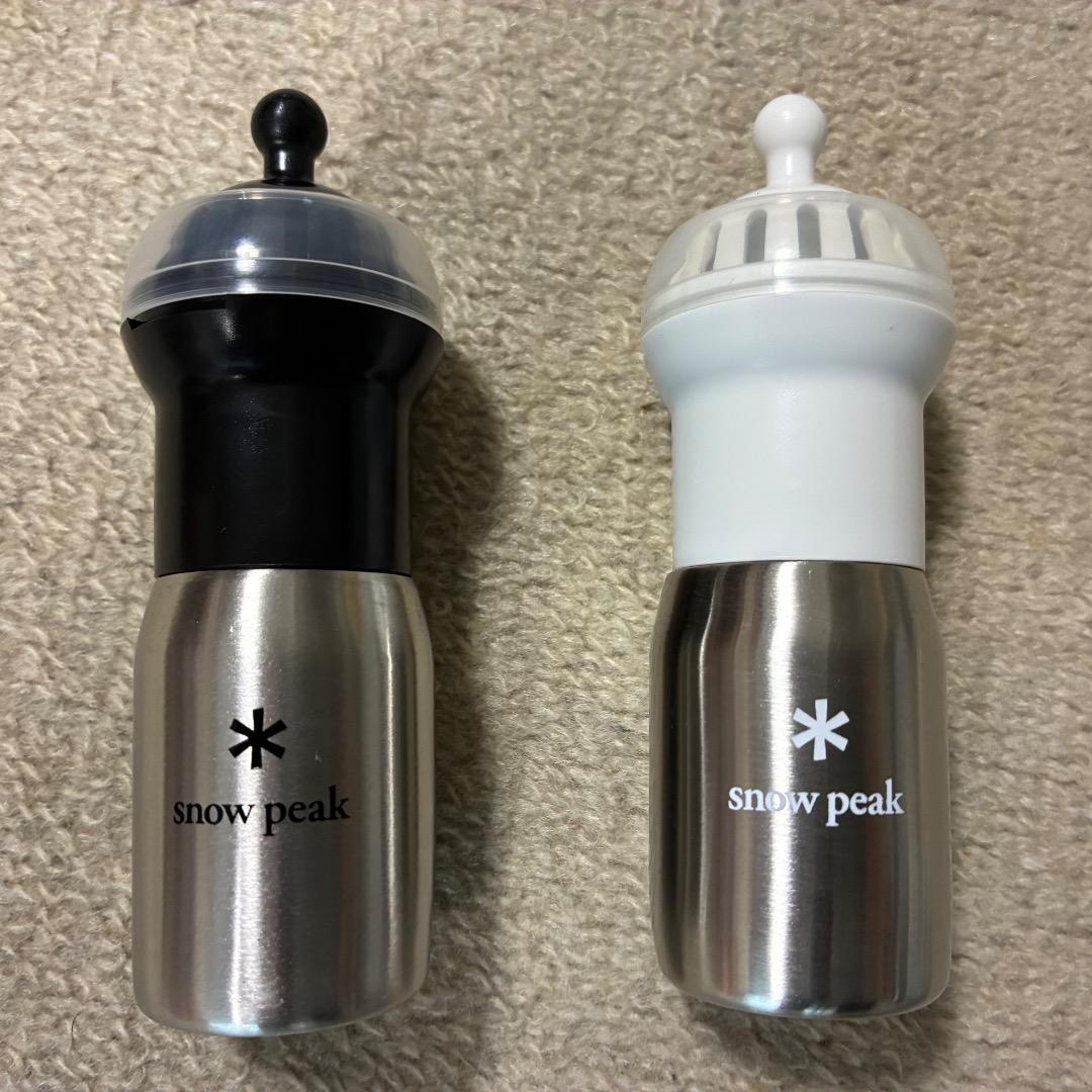 【希少・未使用】スノーピーク スパイスボトル白・黒セット CK-029WH/BK