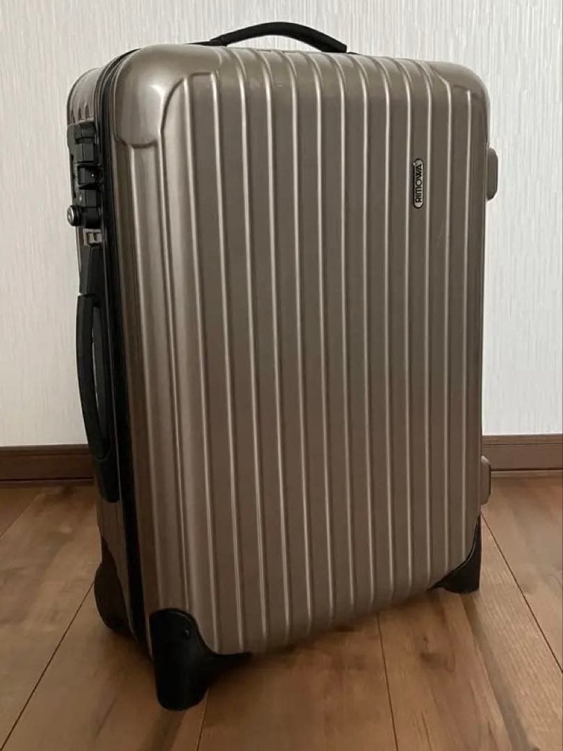 【美品】RIMOWA スーツケース 33L SALSA 2輪 プロセッコ
