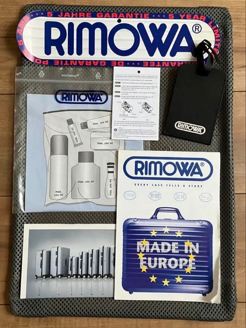 【美品】RIMOWA スーツケース 33L SALSA 2輪 プロセッコ