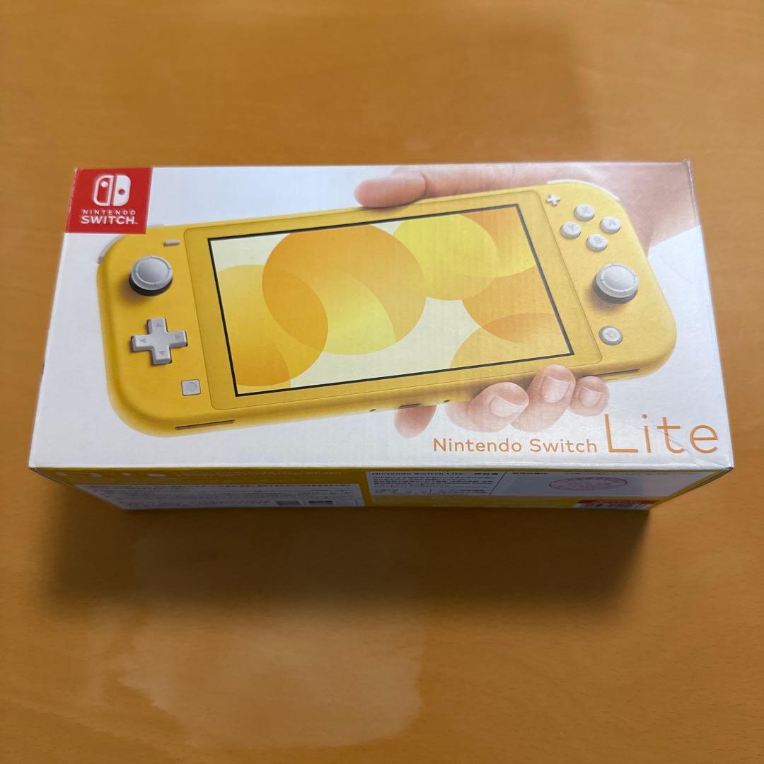 【新品未使用】Nintendo Switch Lite イエロー 保護フィルム付