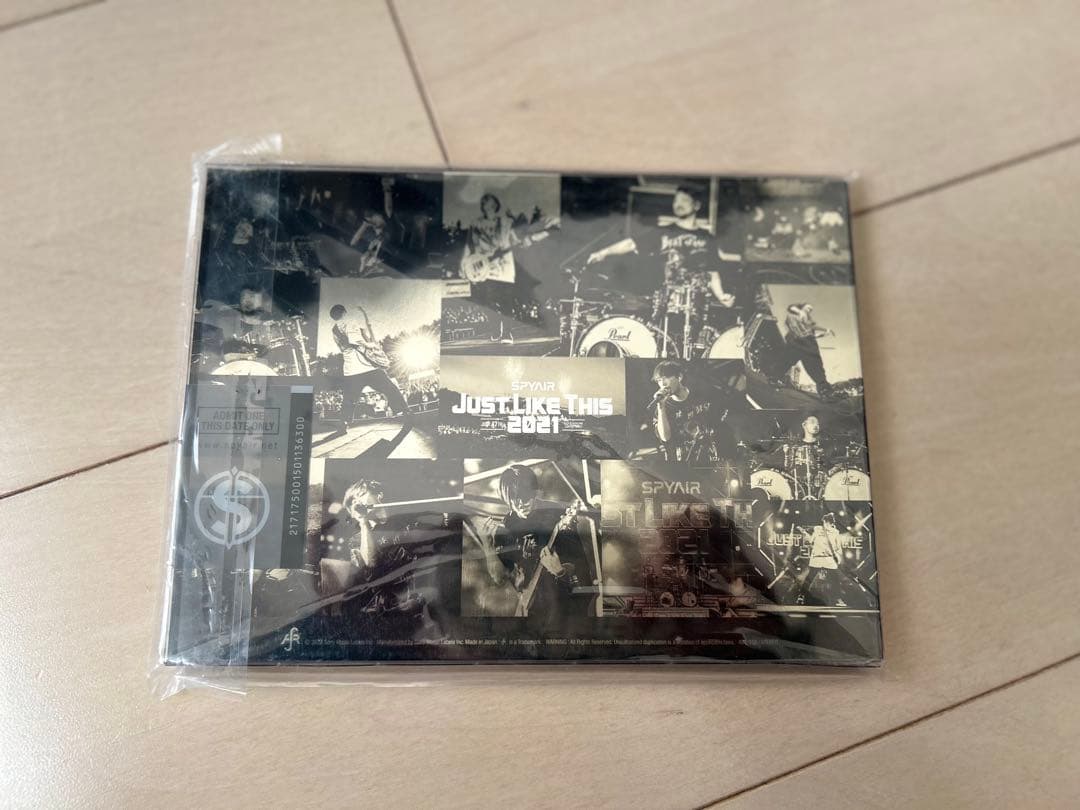 SPYAIR JUST LIKE THIS 2021 Blu-ray 新品未開封