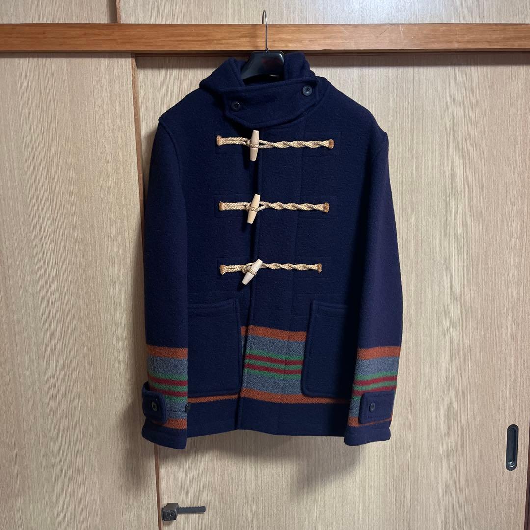 ウエアハウス別注　Gloverall ネイビー ダッフルコート