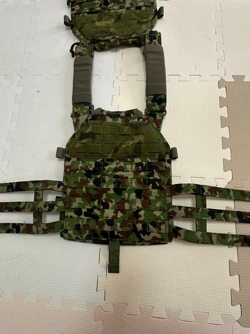 陸自迷彩プレキャリL.E.M ラングレム3型・MMP3