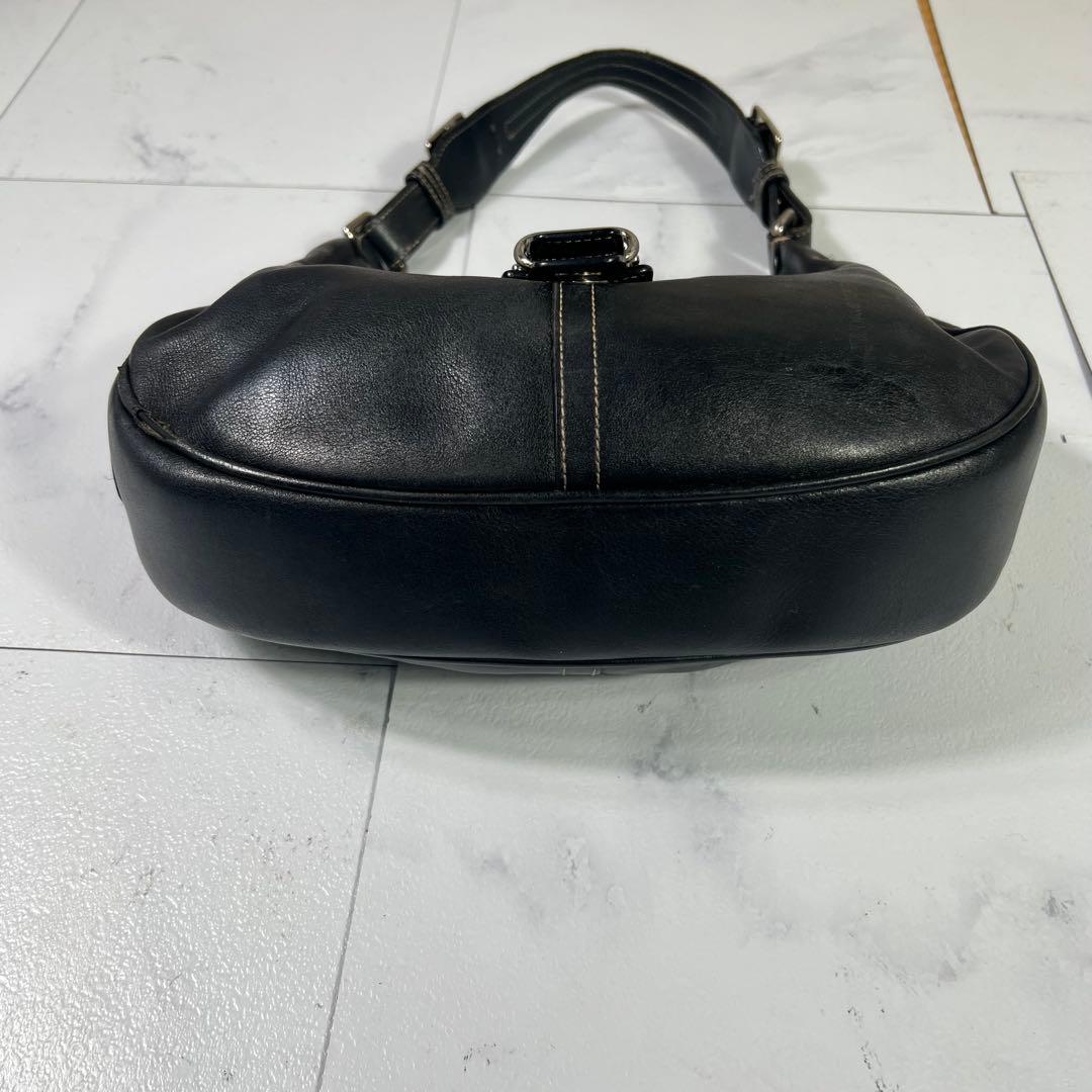 COACH コーチ ワンショルダーバッグ ソーホー 黒 y2k 7548