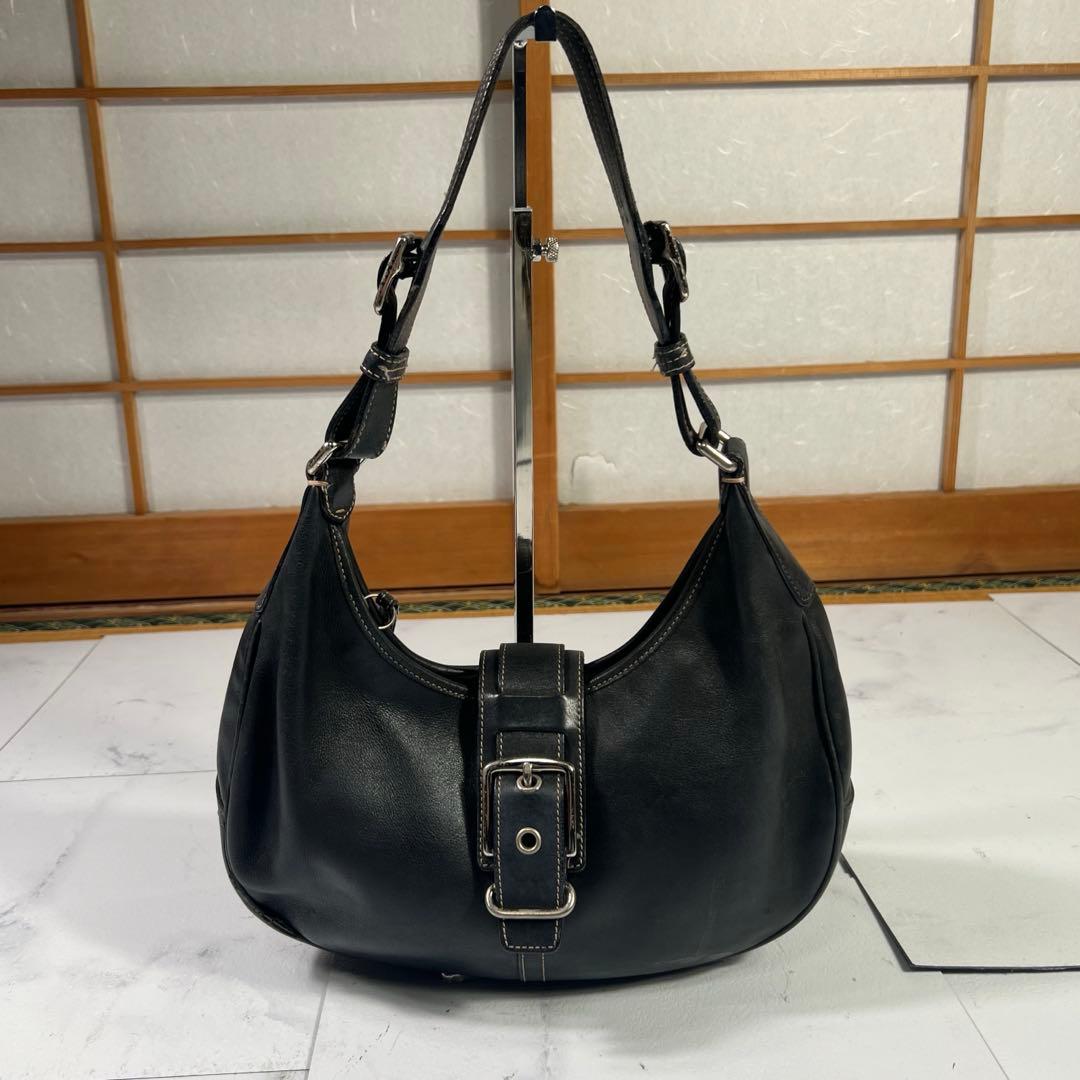 COACH コーチ ワンショルダーバッグ ソーホー 黒 y2k 7548