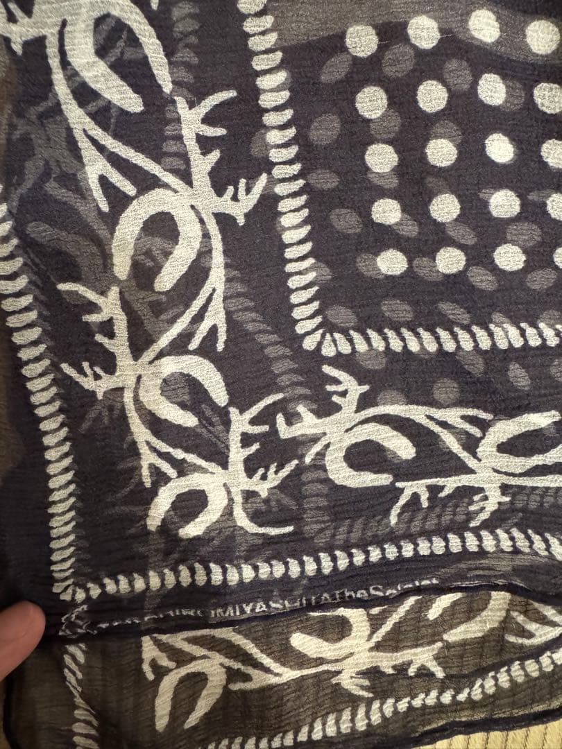 ソロイスト シルクスカーフ 大判 ストール　the soloist