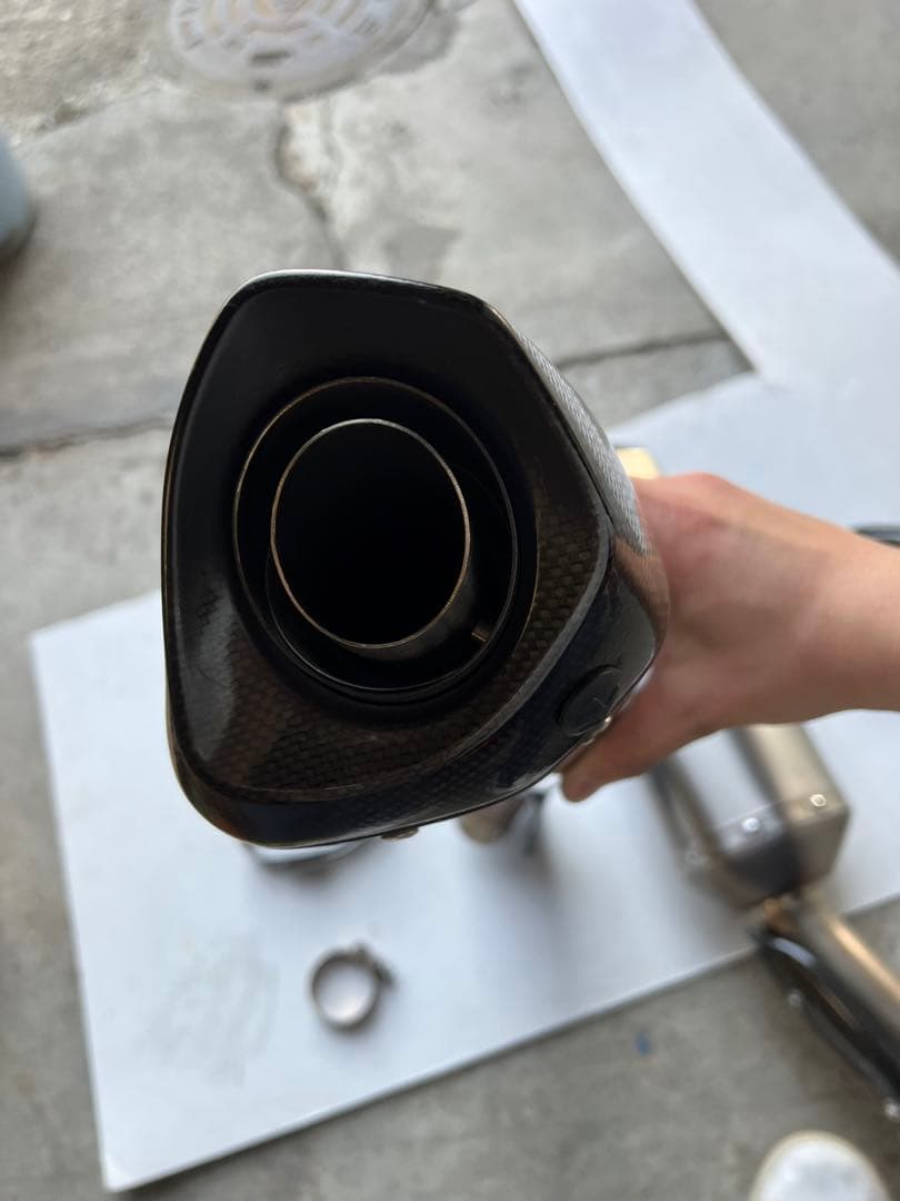 YZF-R1 アクラポマフラー