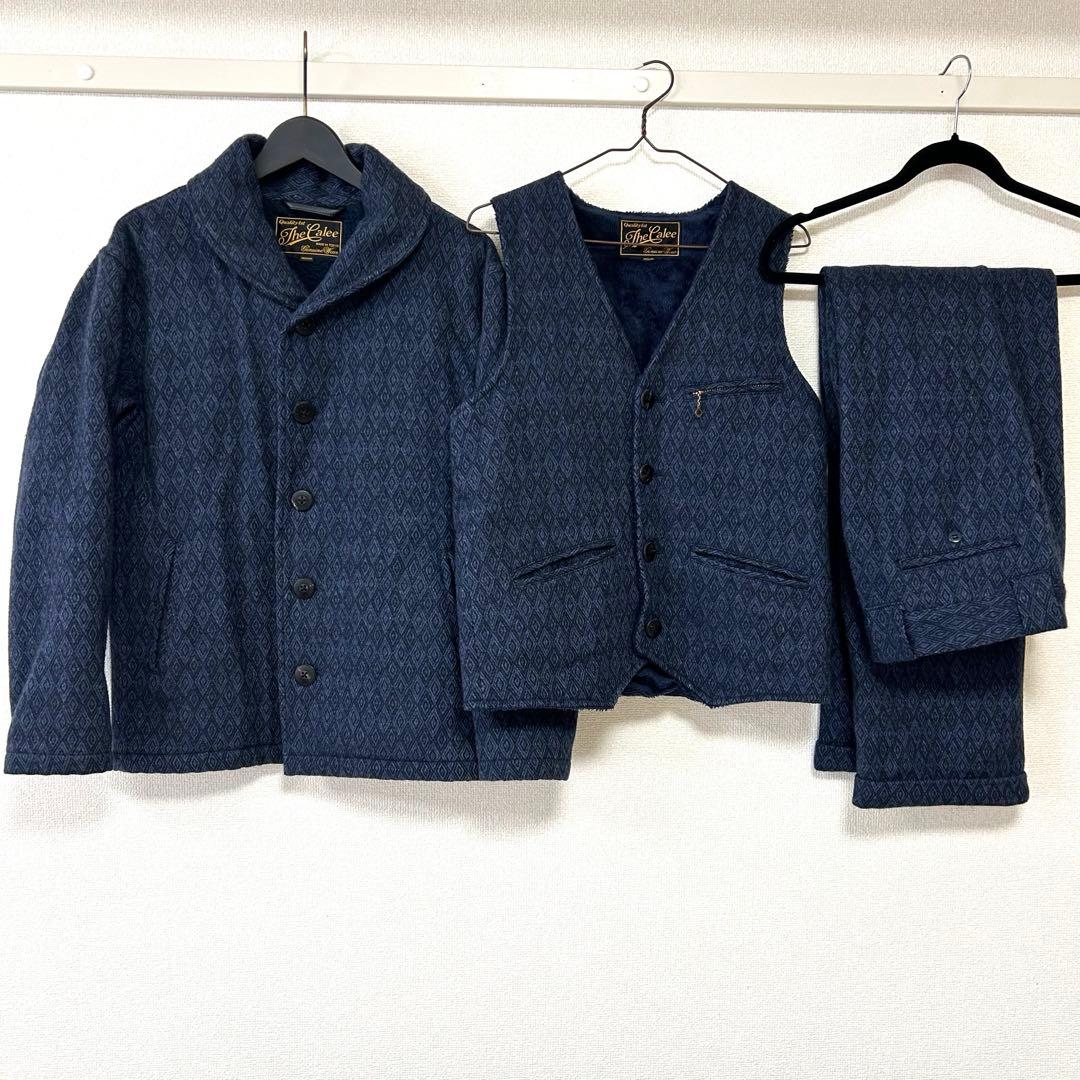 calee 3ピース セットアップ スーツ M 定価105,760円