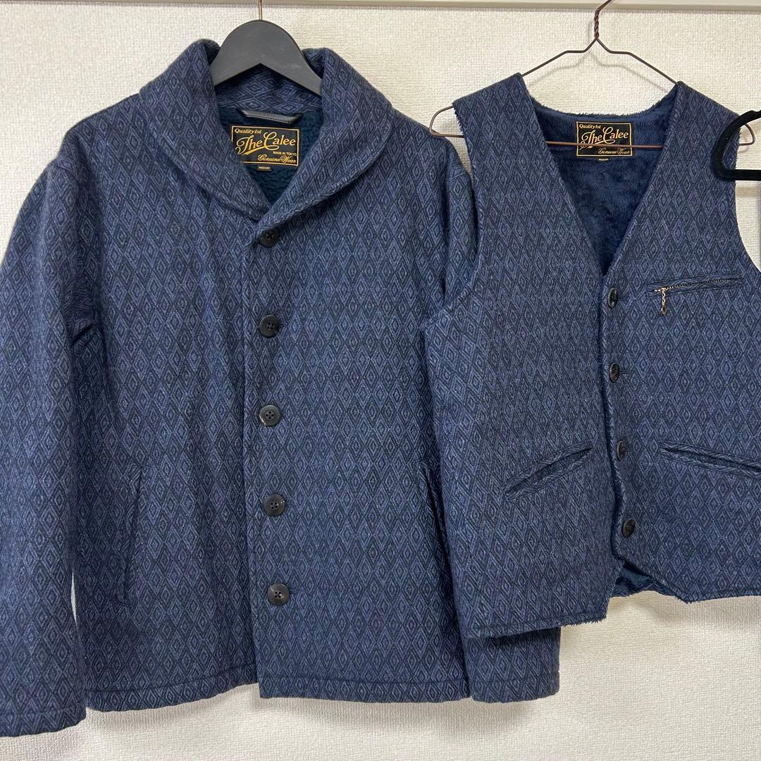 calee 3ピース セットアップ スーツ M 定価105,760円