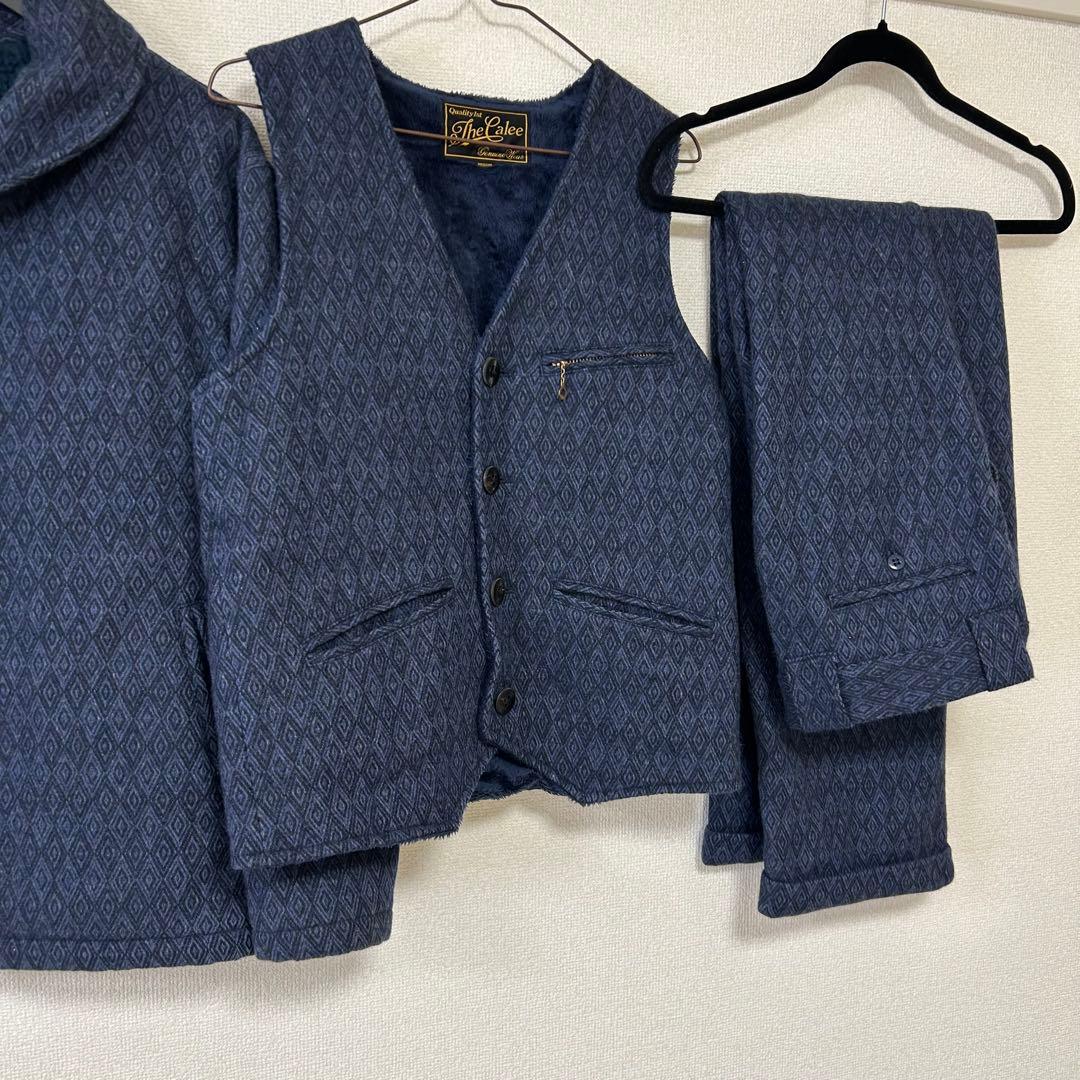 calee 3ピース セットアップ スーツ M 定価105,760円