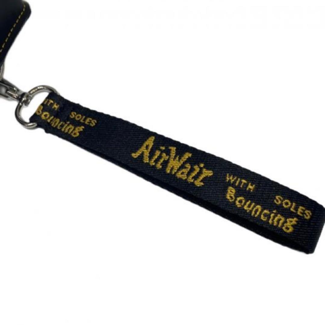 【新品】Dr. Martens レザー ブラック キーリング ドクターマーチン